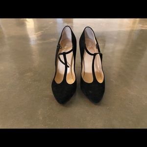 Christian Louboutins Troplins 100 Suede heels